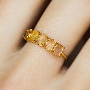 Tai Jewelry Ombre Birthstone Ring (November)